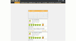 Desktop Screenshot of lottostats.ie