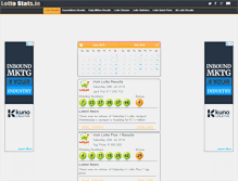 Tablet Screenshot of lottostats.ie